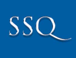 SSQ initials on blue background